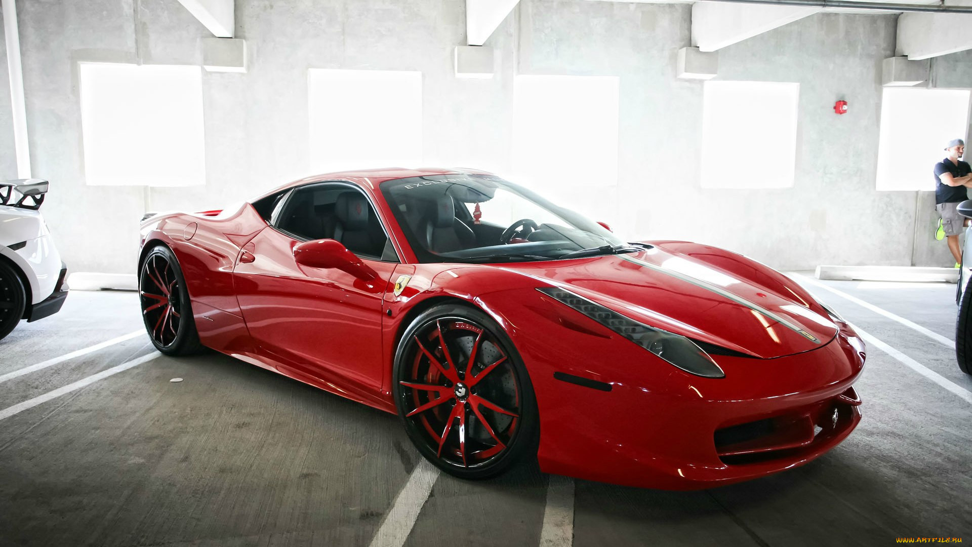 , ferrari, 458, italia